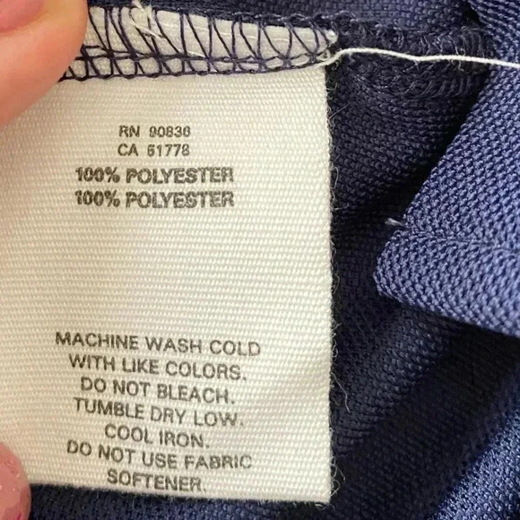 💥🆕 OGIO Men's Navy Onyx Polo L🆕 - Picture 9 of 10